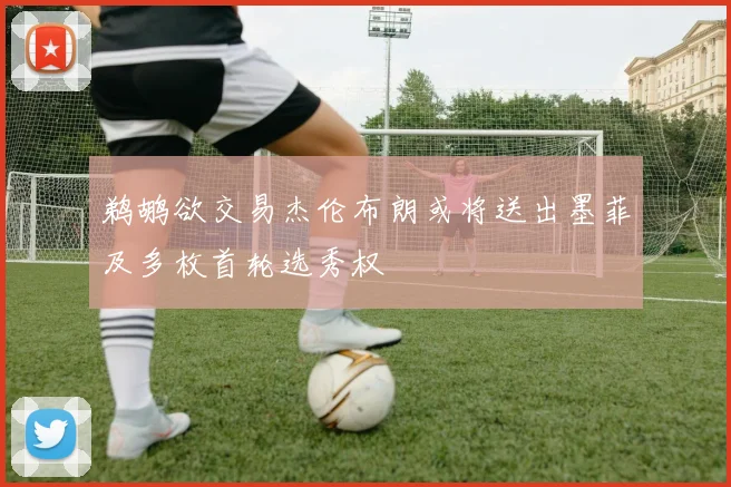 鹈鹕欲交易杰伦布朗或将送出墨菲及多枚首轮选秀权